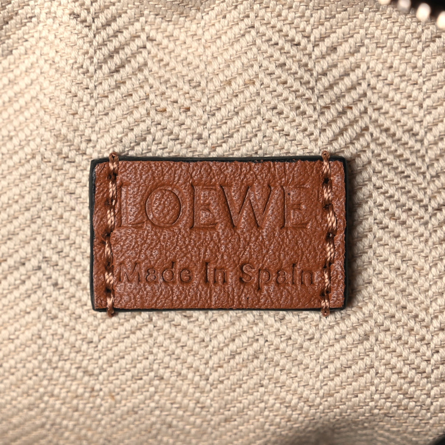Loewe Calfskin Mini Puzzle Edge Bag Tan 5 of 8
