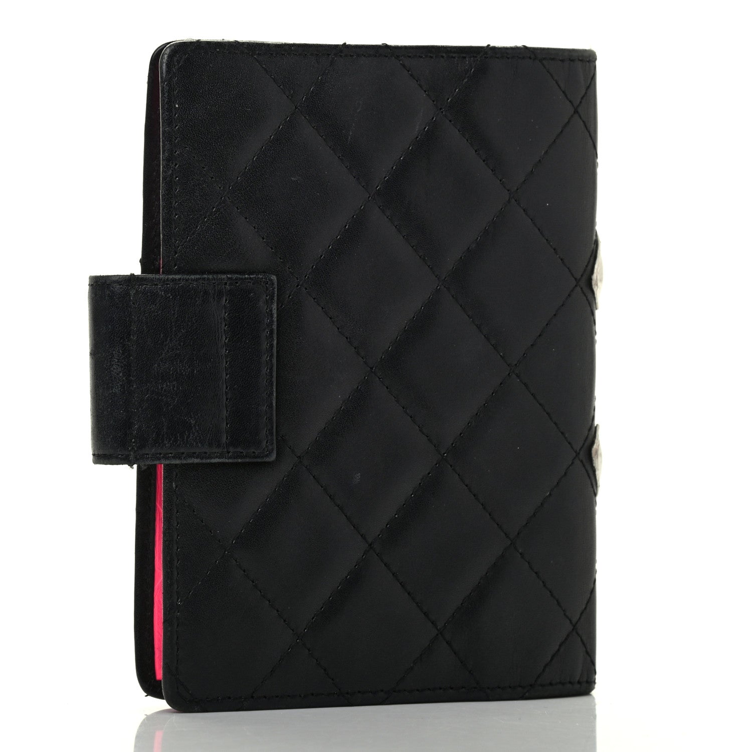 Chanel Calfskin Quilted Small Cambon Agenda Planner 3 of 10