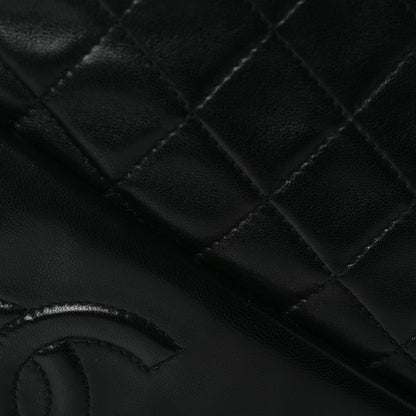 Chanel Lambskin Quilted CC Tassel Flap Camera Case Black 7 of 9