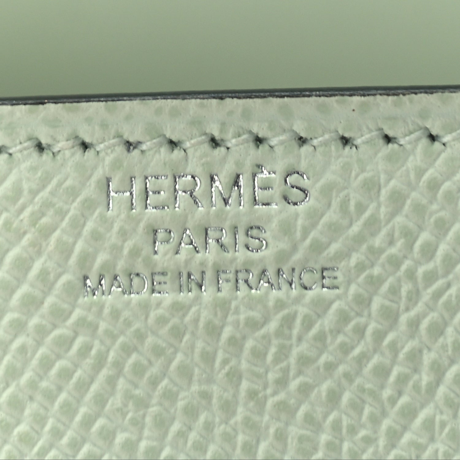 Hermes Epsom Mini Della Cavalleria  Vert Fizz 5 of 9