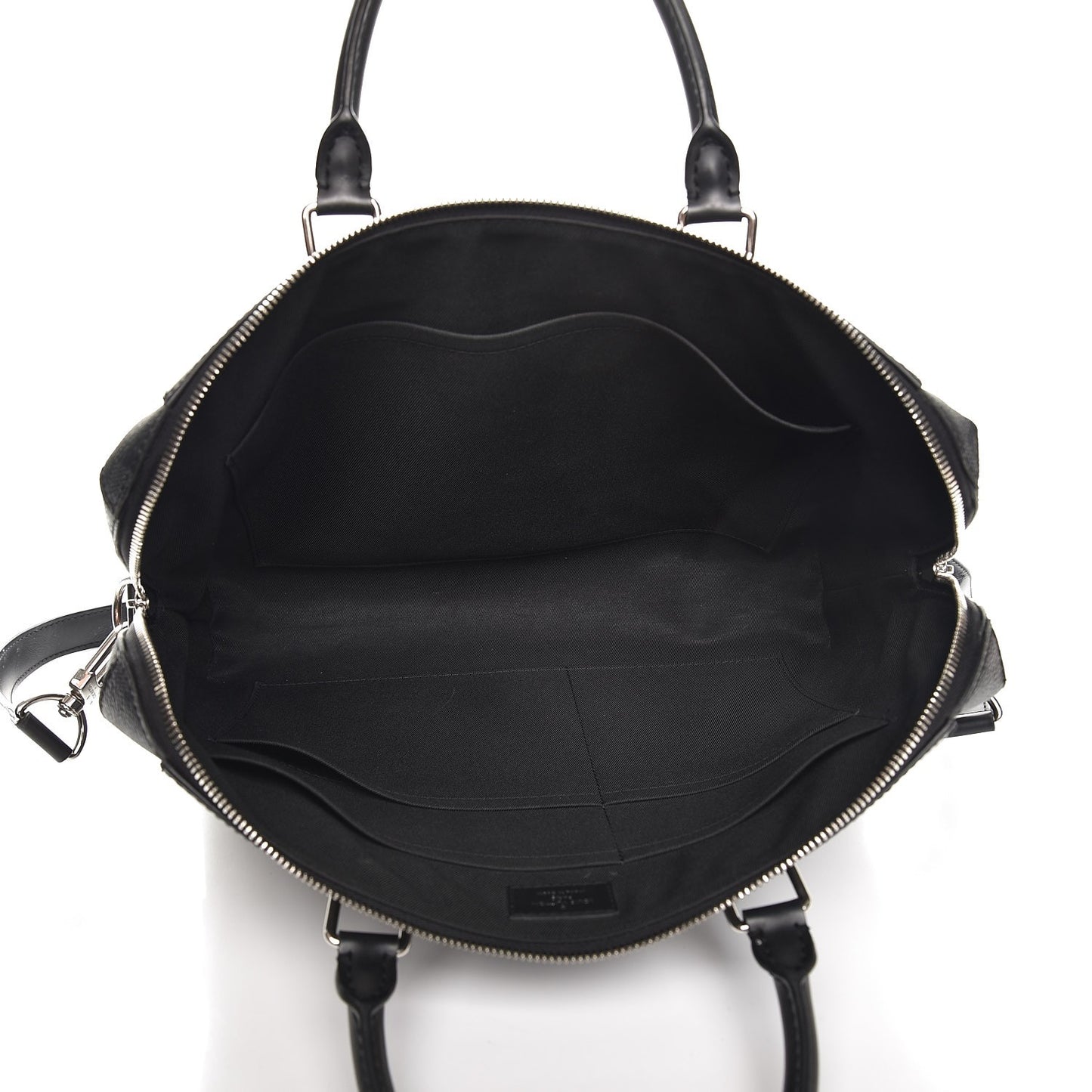 Damier Graphite Porte-Documents Jour