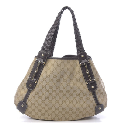 Gucci Monogram Medium Pelham Shoulder Bag Dark Brown 1 of 15