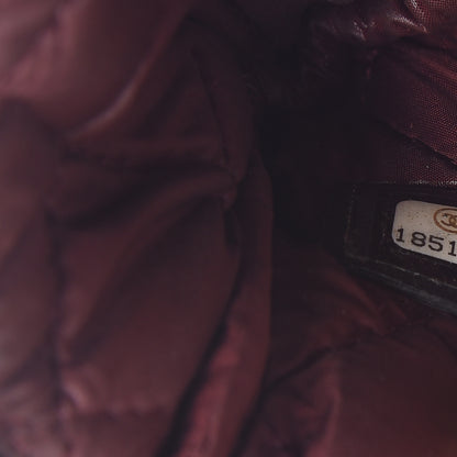 Chanel Nylon Quilted Small Cosmetic Case Black 7 of 11