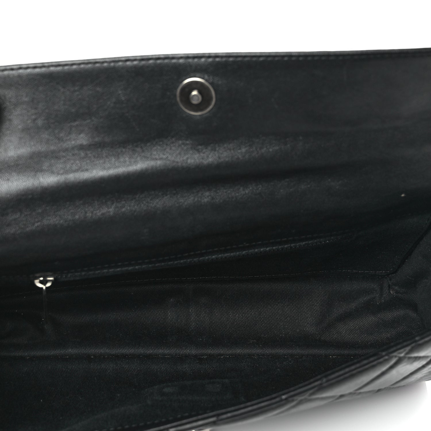 Chanel Washed Lambskin Jumbo Take Away Flap Black 4 of 9