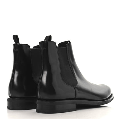 Prada Spazzolato Mens Chelsea Boots 12 Black 5 of 7