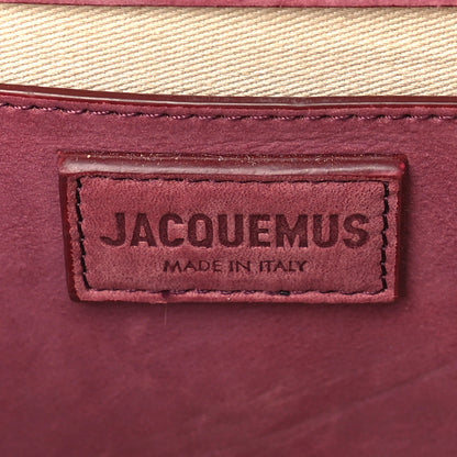 Jacquemus Nubuck Le Bambinou  Burgundy 5 of 8