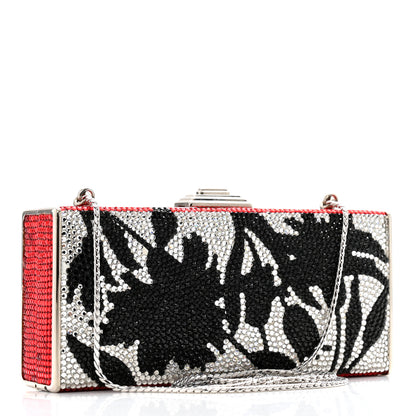 Judith Leiber Swarovski Crystal Minaudiere Clutch Multicolor 3 of 12