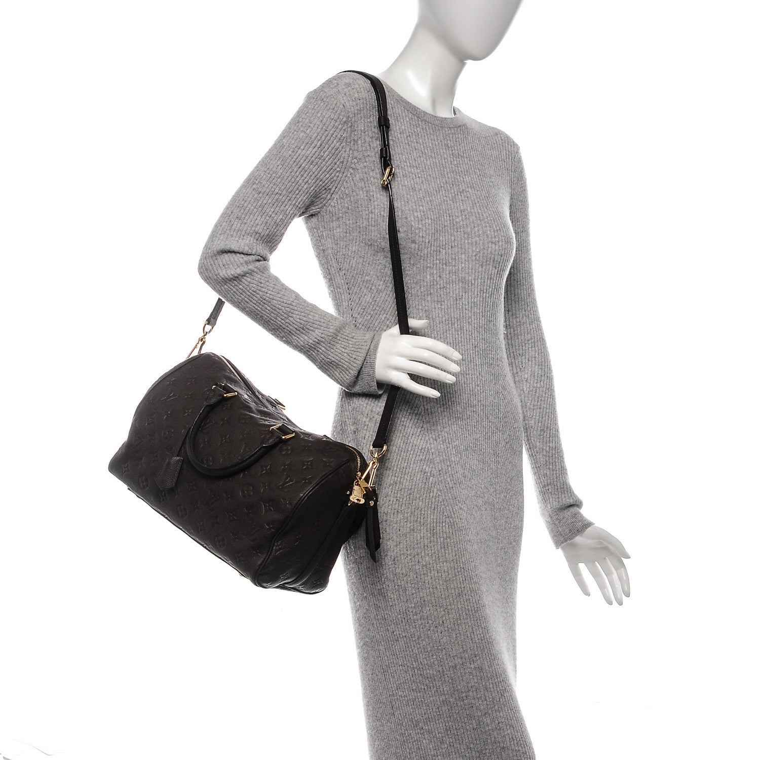 Louis Vuitton Empreinte Speedy Bandouliere 30 Terre 2 of 9