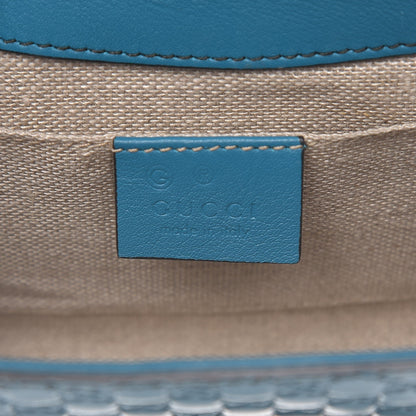 Gucci Microguccissima Mini Emily Shoulder Bag Deep Cobalt 7 of 8