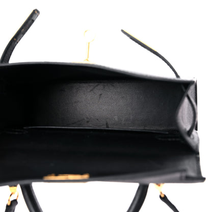 Hermes Epsom Mini Kelly Sellier 20 Black 5 of 12