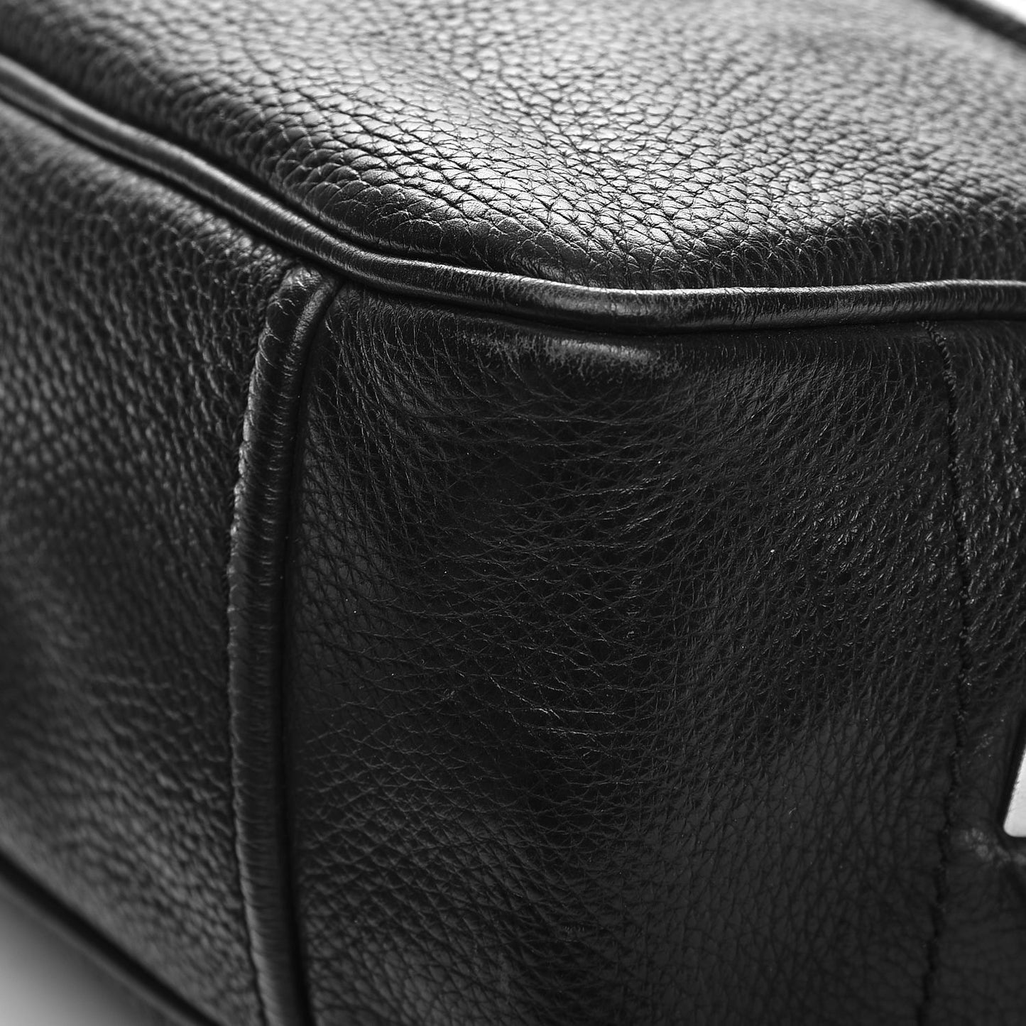 Vitello Daino Tote Nero Black