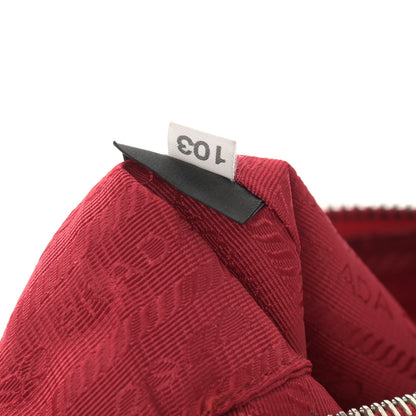 Prada Nylon Re-Edition 2005 Shoulder Bag Rosso 8 of 11