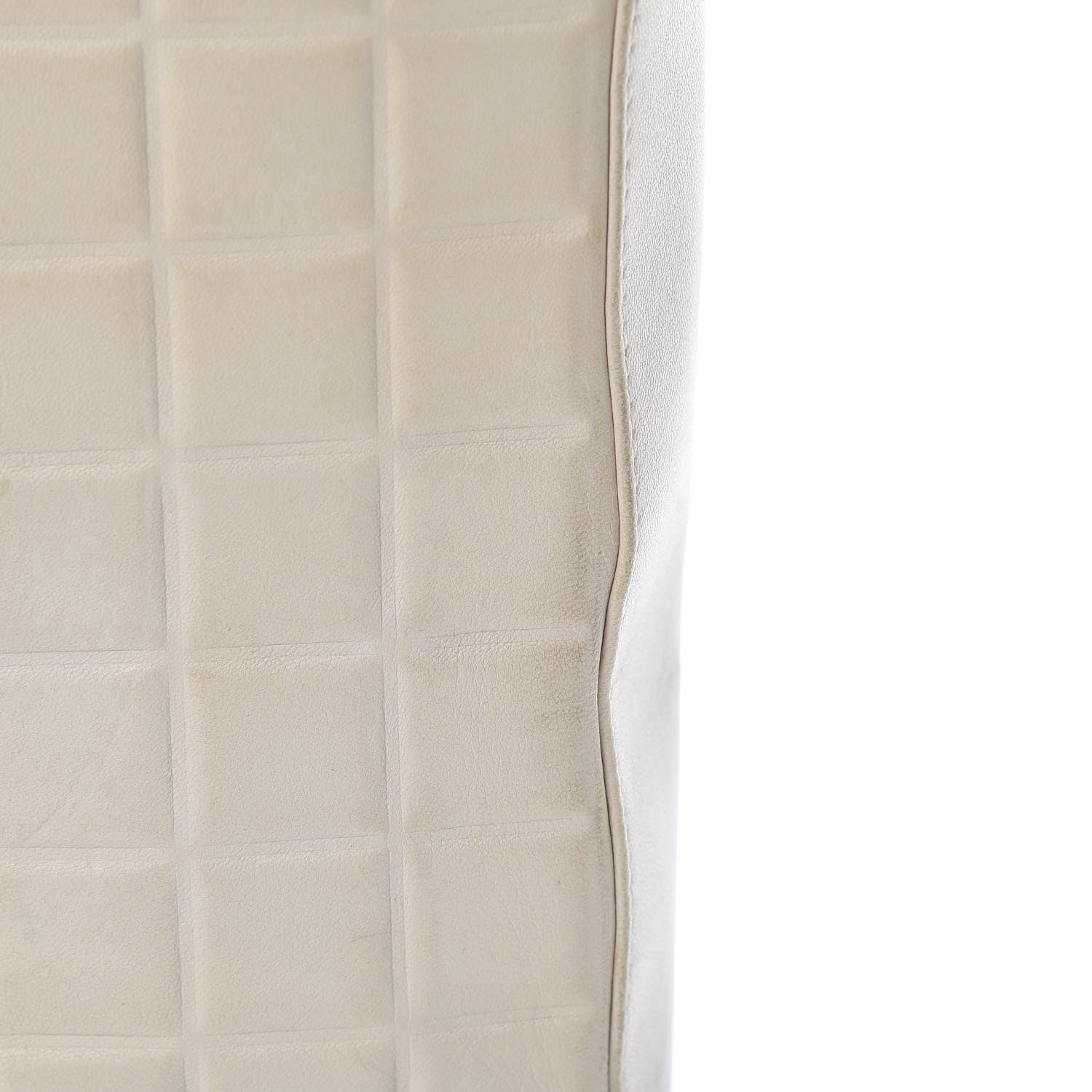 Chanel Lambskin Quilted Chocolate Bar Tote White 13 of 20
