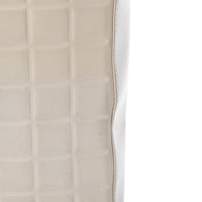 Chanel Lambskin Quilted Chocolate Bar Tote White 13 of 20