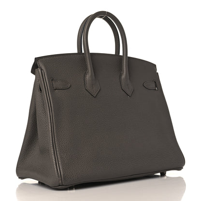 Hermes Togo Birkin 25 Etain 2 of 12