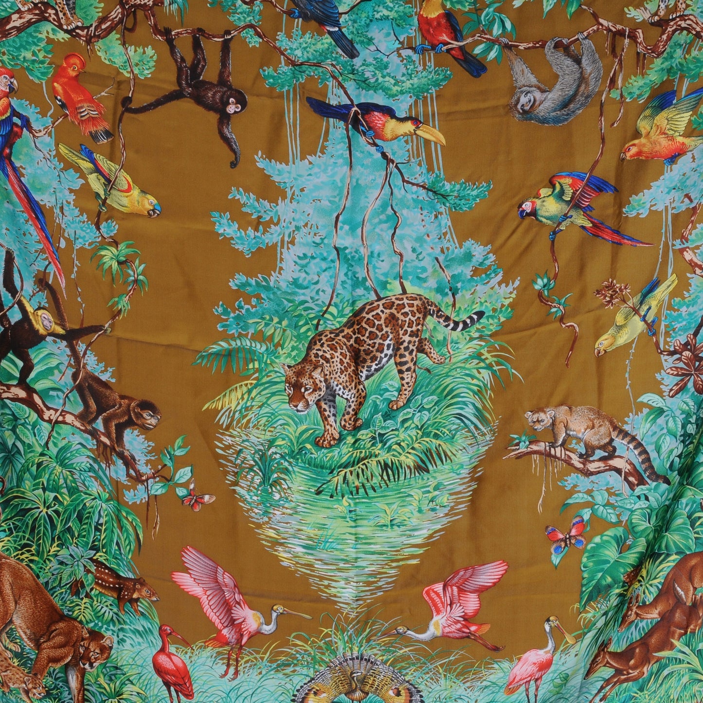 Summer Silk Equateur Scarf Shawl 140