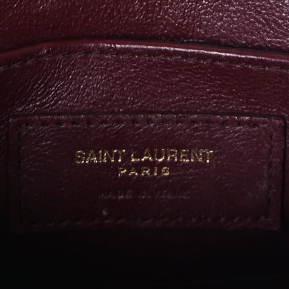 Saint Laurent Crocodile Embossed Mini Classic Monogram Cassandra Top Handle Crema Soft 5 of 8