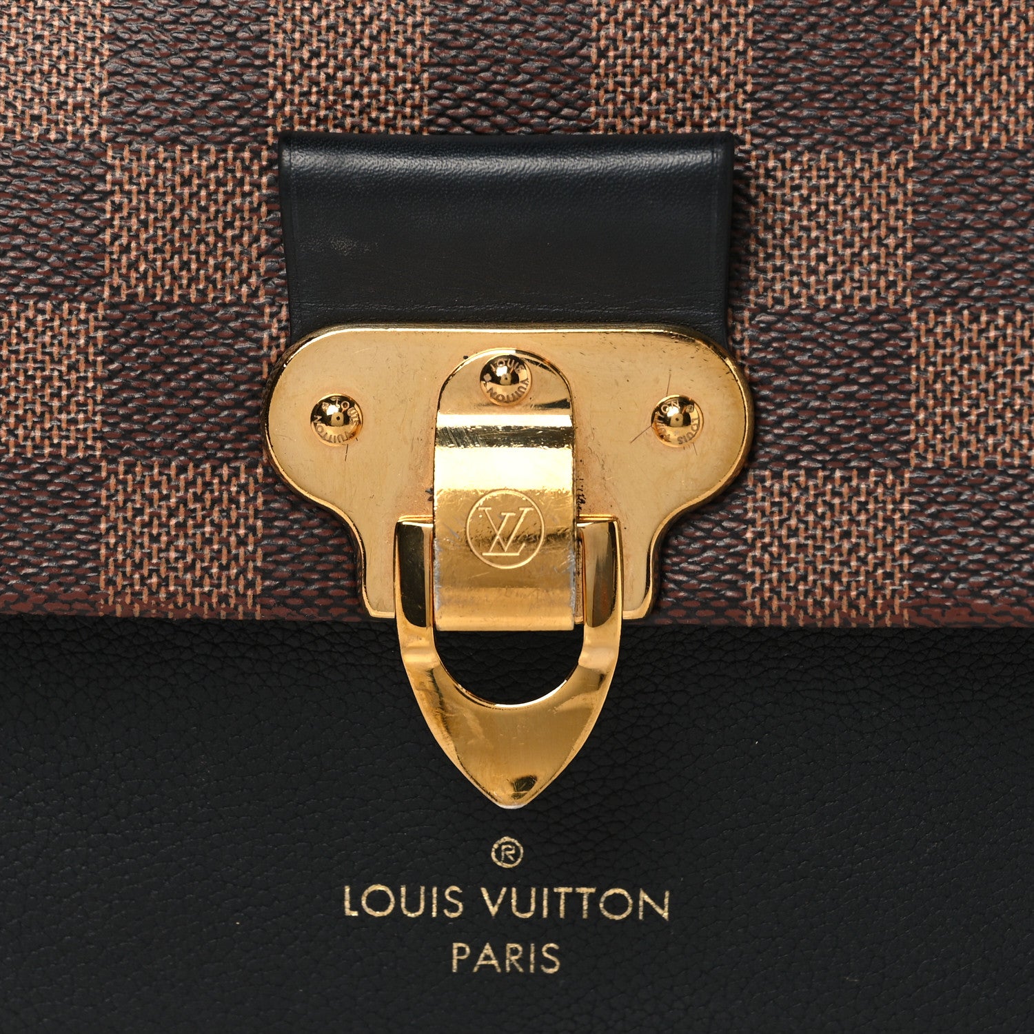 Louis Vuitton Damier Ebene Vavin PM Black 7 of 10