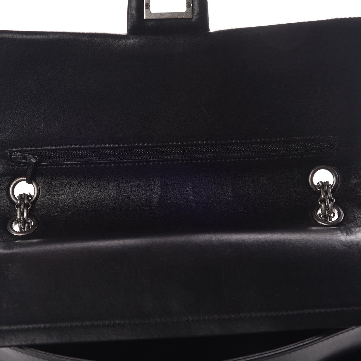 Chanel Lambskin 2.55 Reissue 226 Moscou Flap Black 8 of 15