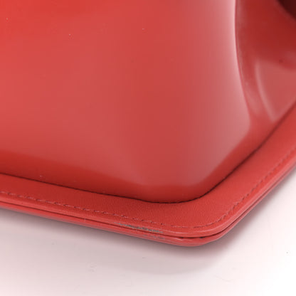 Chanel Glazed Calfskin Medium Boy Flap Red 10 of 12