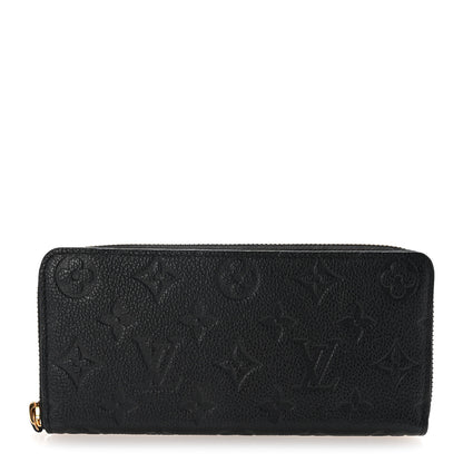 Louis Vuitton Empreinte Clemence Wallet Black 1 of 6