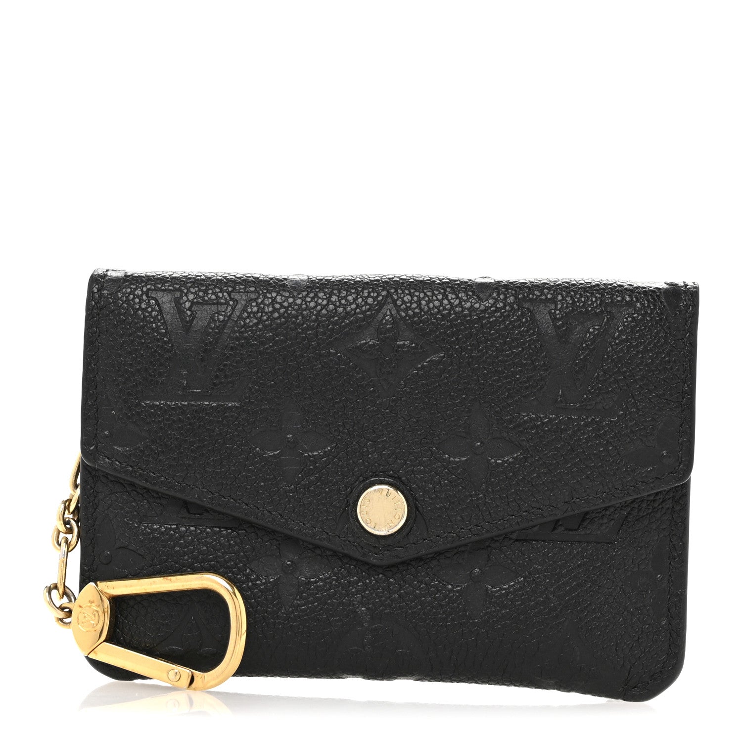 Louis Vuitton Empreinte Key Pouch Black 1 of 9