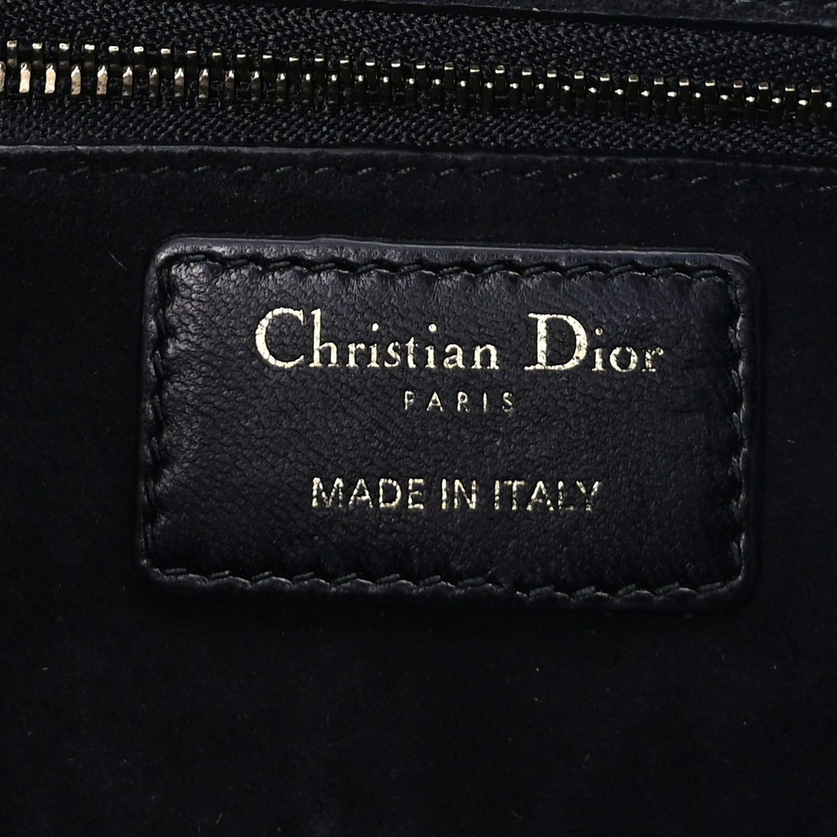 Christian Dior Lambskin Cannage Studded Small Dioraddict Flap Bag Black 5 of 8