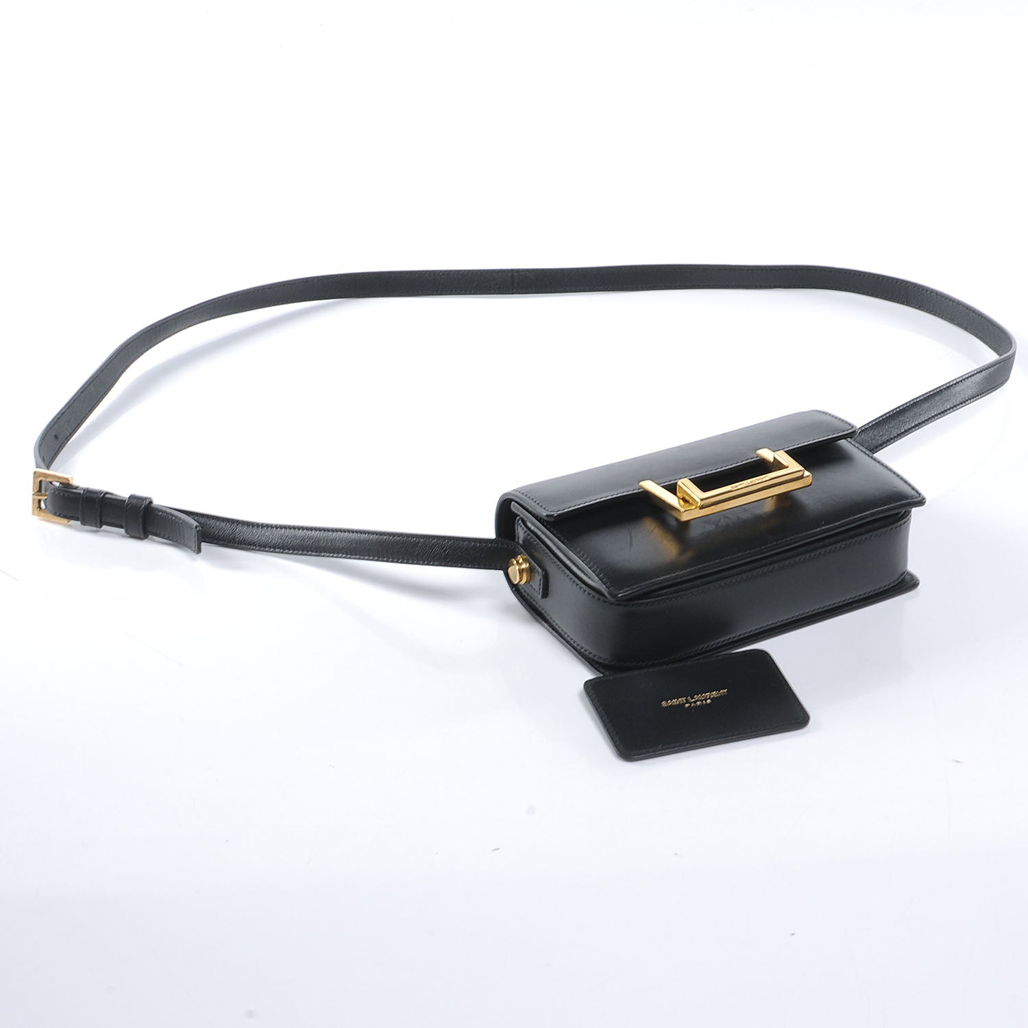 Saint Laurent Leather Classic Small Lulu Bag Black 4 of 7