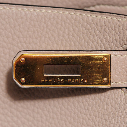 Hermes Taurillon Clemence Kelly Retourne 28 Gris Tourterelle 14 of 26