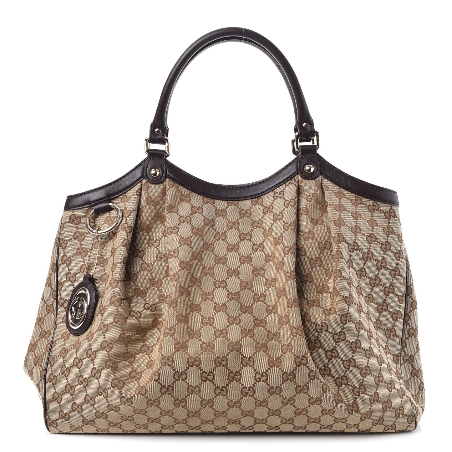 Monogram Large Sukey Tote Dark Brown