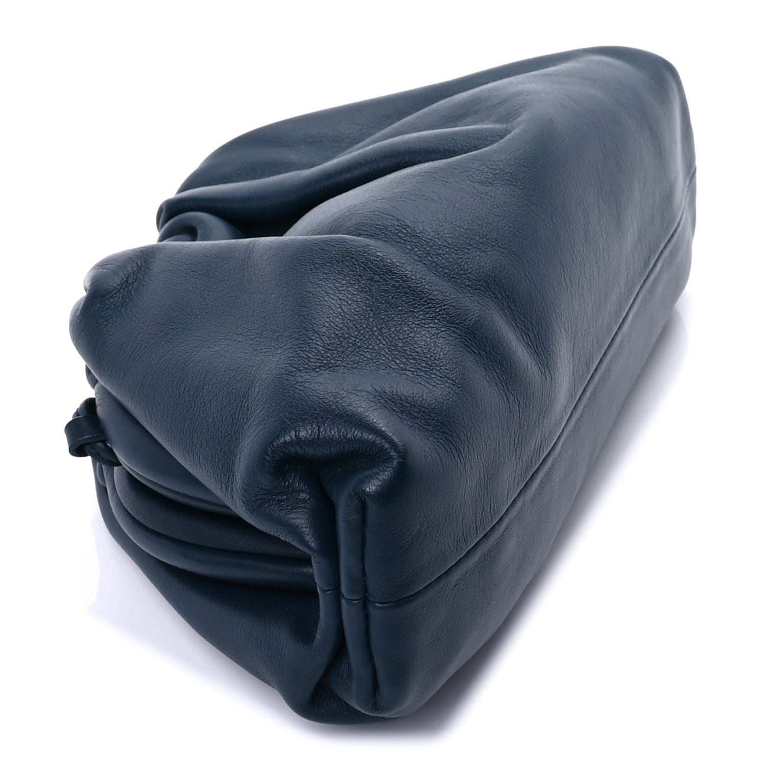 Bottega Veneta Butter Calfskin The Mini Pouch  Deep Blue 7 of 8