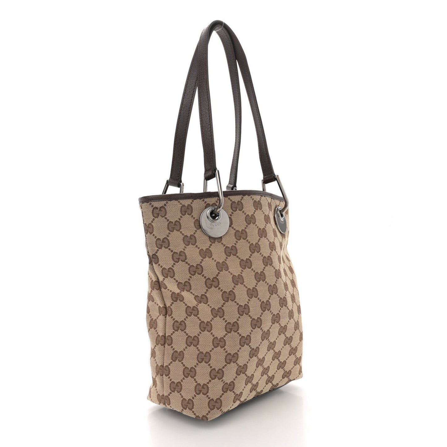 Monogram Small Eclipse Tote Brown