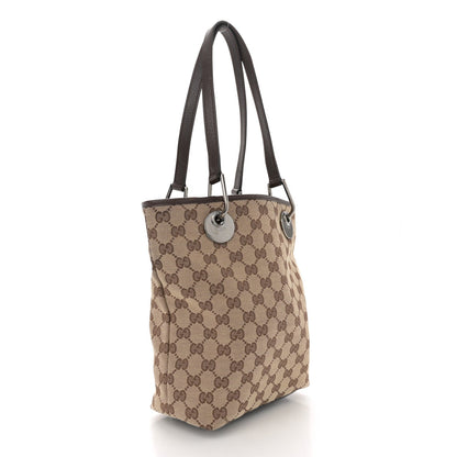 Gucci Monogram Small Eclipse Tote Brown 3 of 7