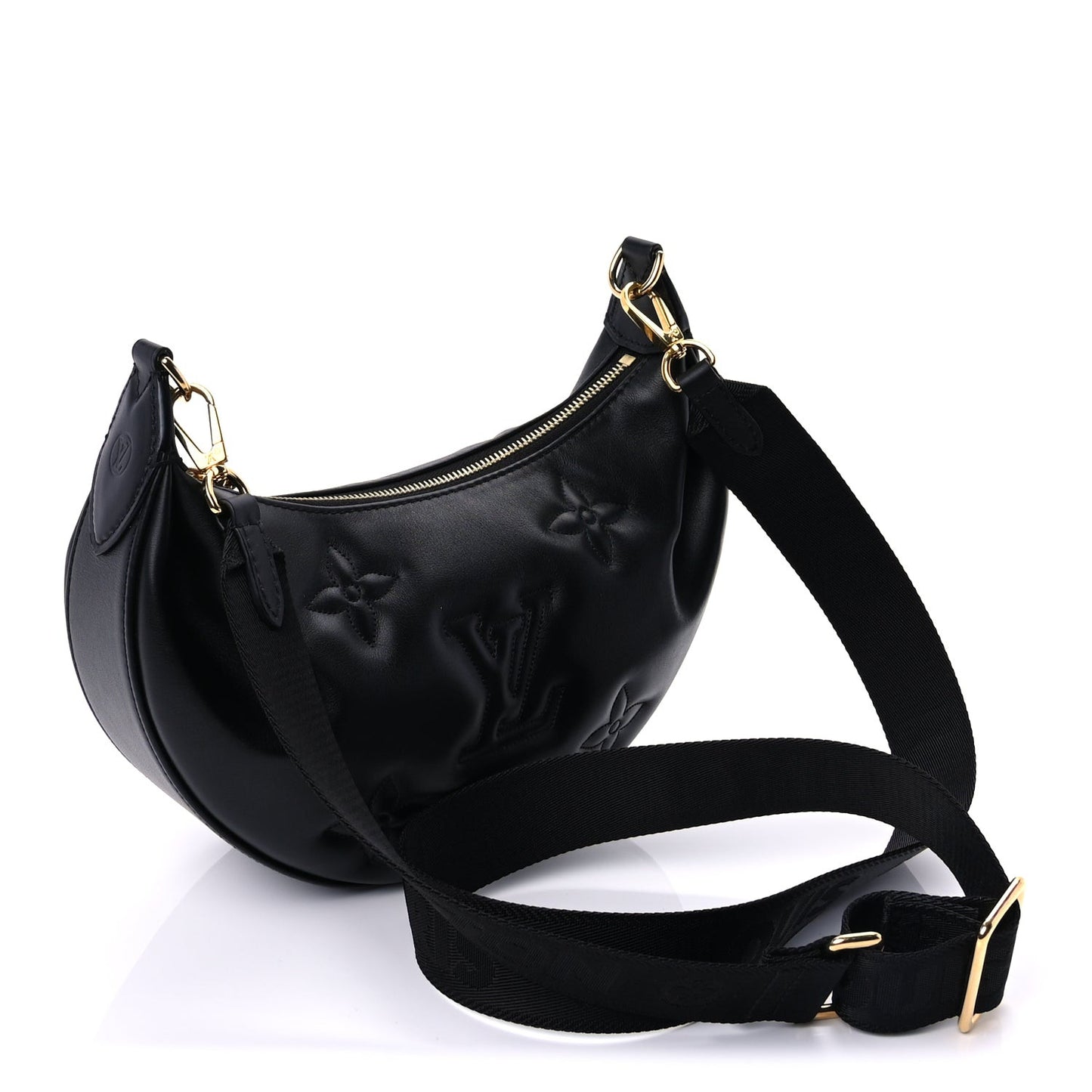 Calfskin Bubblegram Over The Moon Black