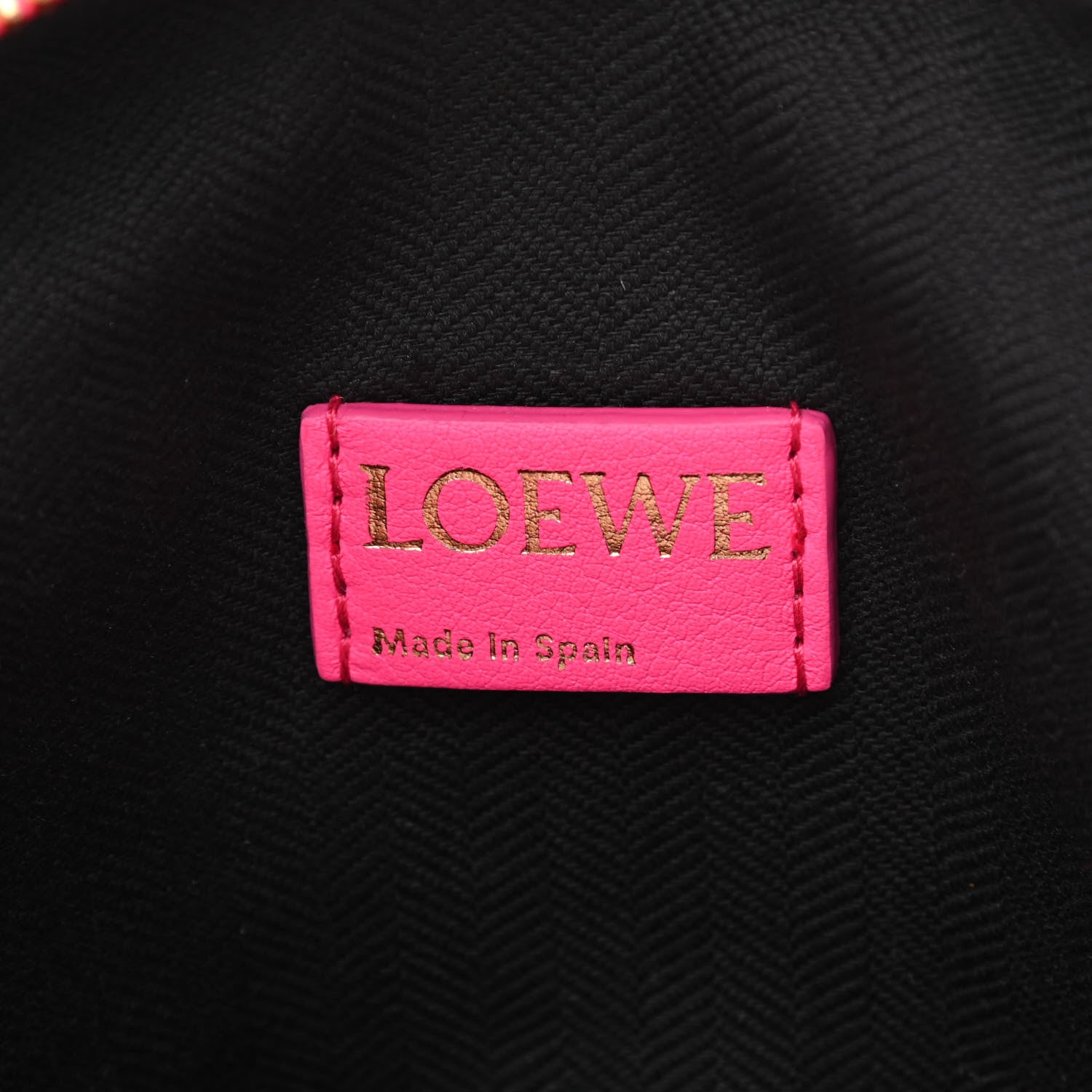 Loewe Jacquard Anagram Calfskin Small Cubi Bag Pink 6 of 10