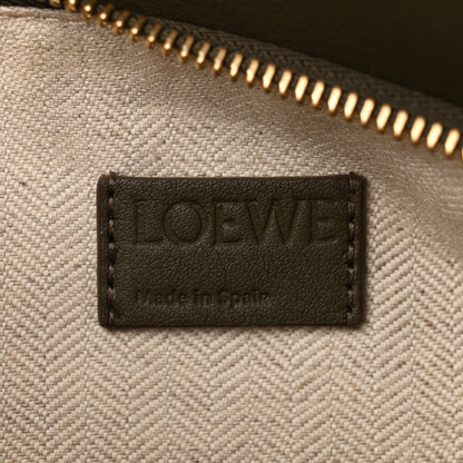 Loewe Calfskin Small Puzzle Edge Bag Dark Khaki Green 6 of 10