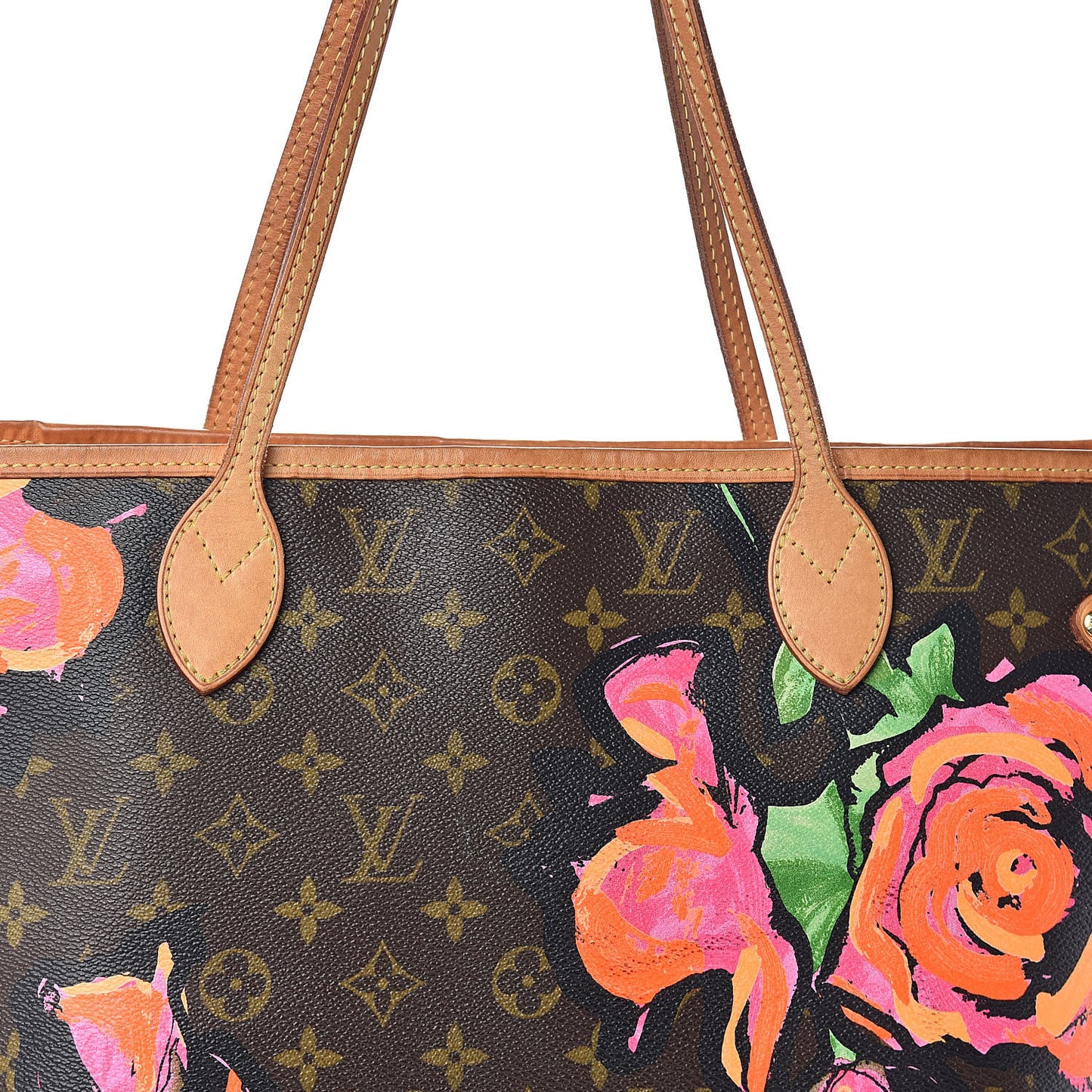 Monogram Roses Neverfull MM