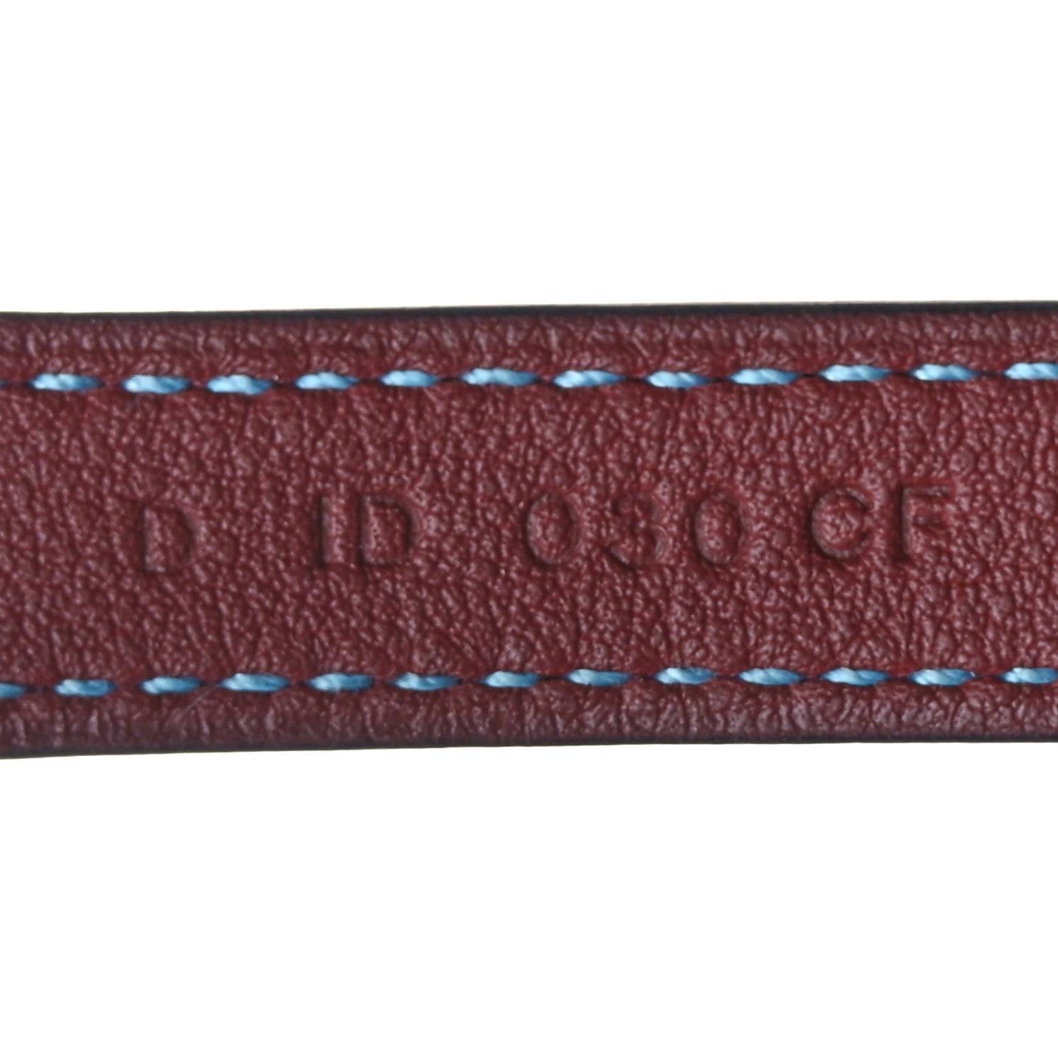 Hermes Swift Colorblock Kelly Double Tour Bracelet T2 Bleu du Nord Rouge H 5 of 5