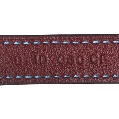 Hermes Swift Colorblock Kelly Double Tour Bracelet T2 Bleu du Nord Rouge H 5 of 5