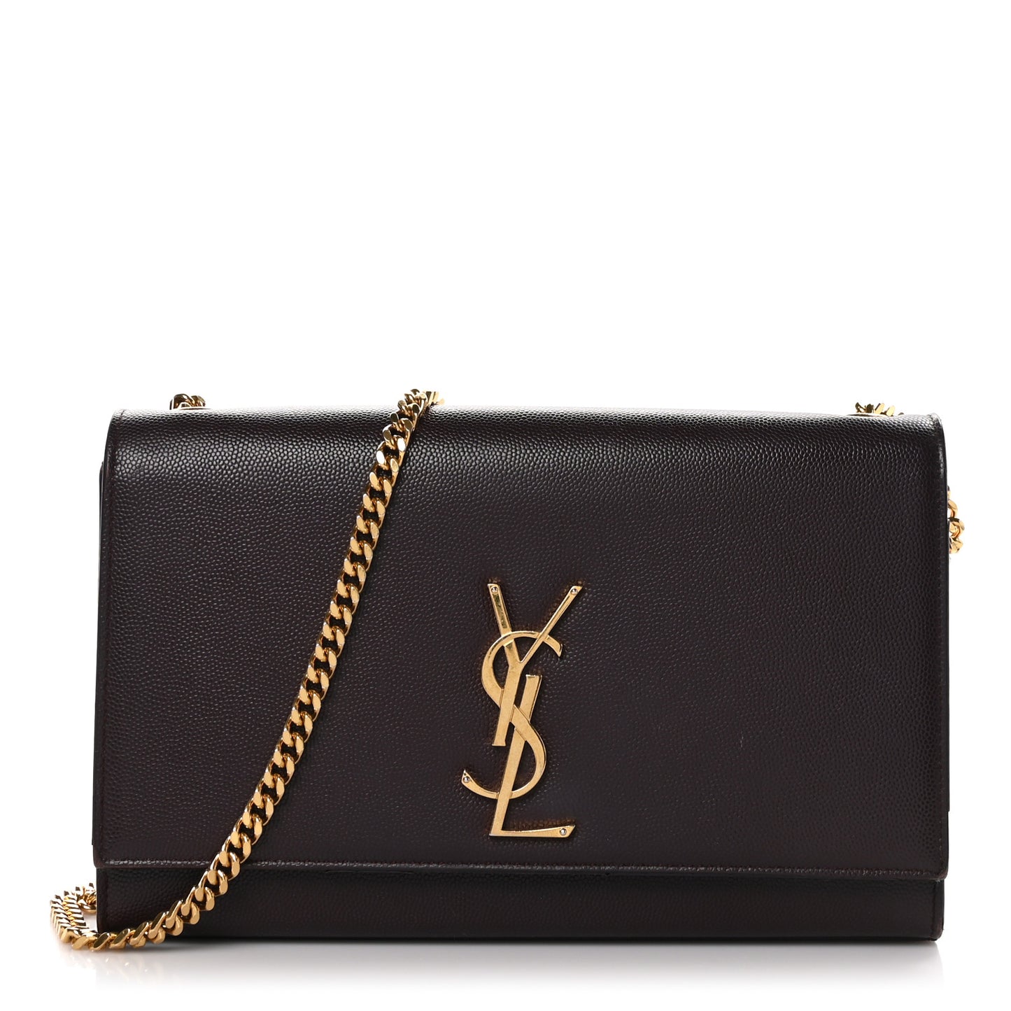 Grain De Poudre Medium Classic Monogram Kate Satchel Amaranto