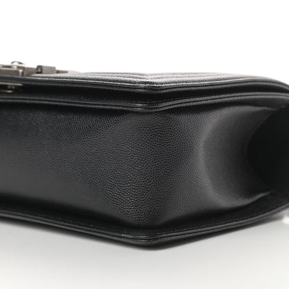 Chanel Caviar Quilted Medium Boy Flap Black 10 of 12