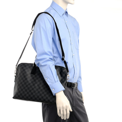Louis Vuitton Damier Graphite Porte-Documents Jour 2 of 7