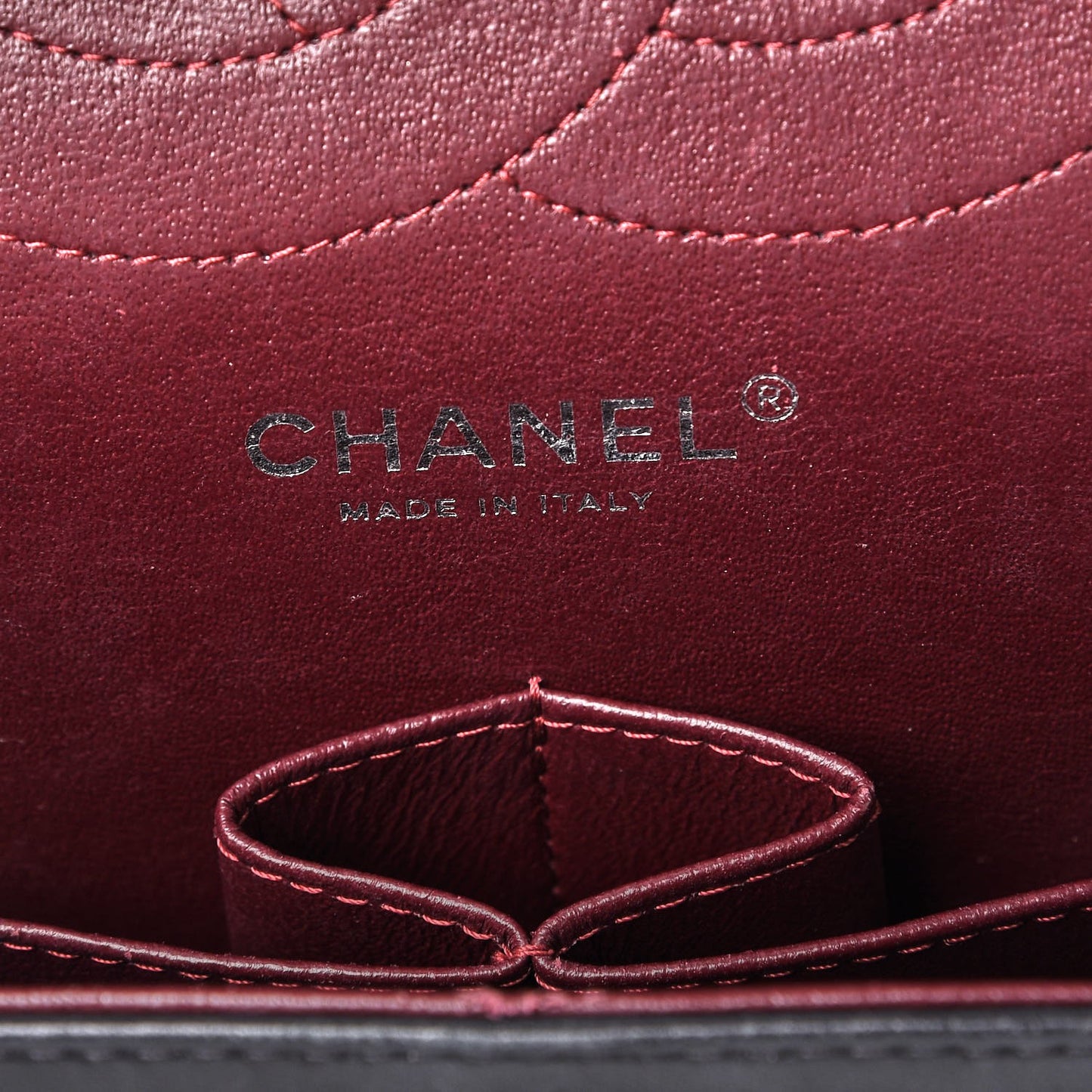 Lambskin Quilted Jumbo Double Flap Black