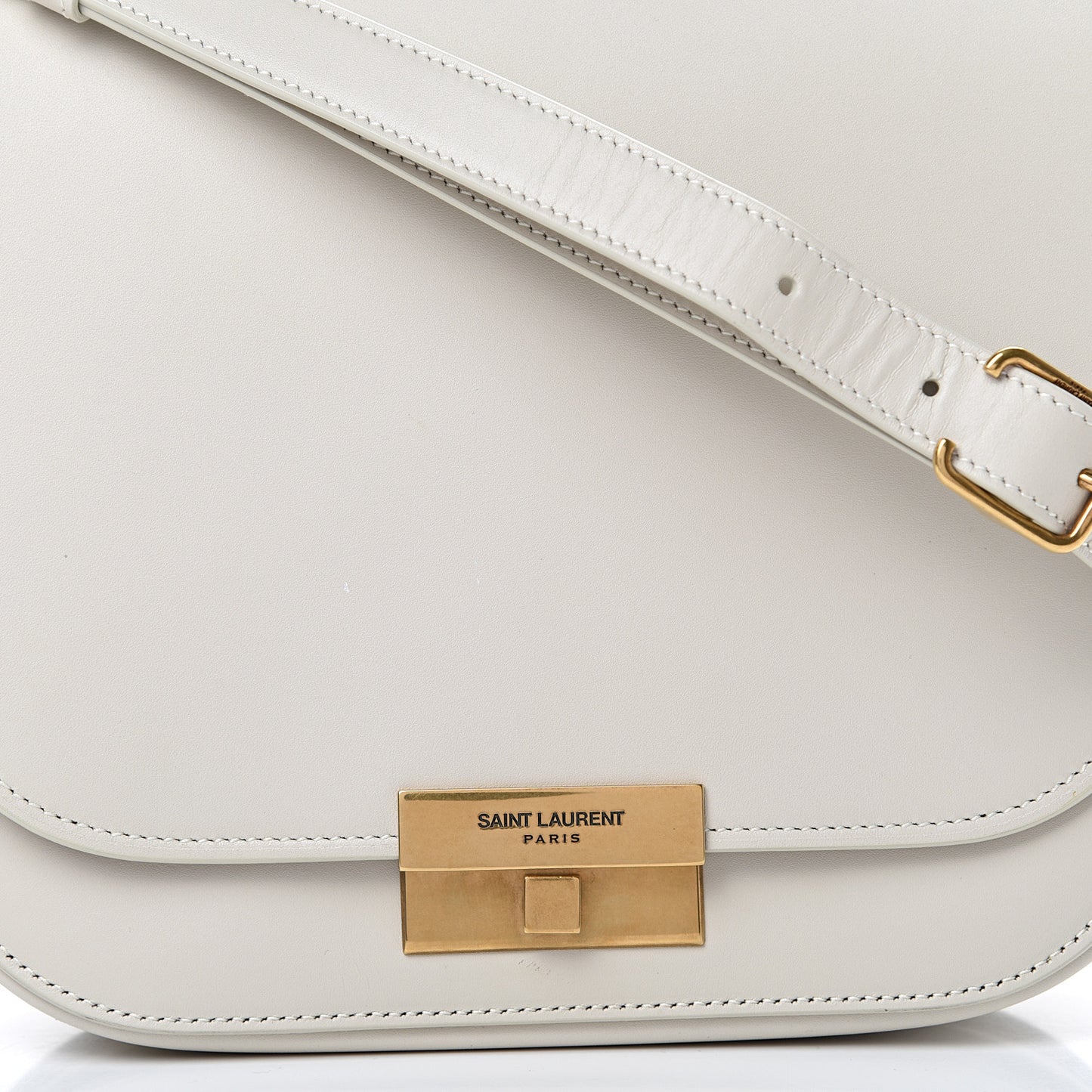 Calfskin Betty Messenger White
