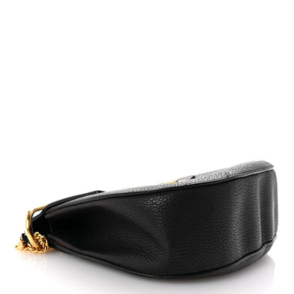 Chloe Grained Lambskin Drew Shoulder Bag Black 4 of 7