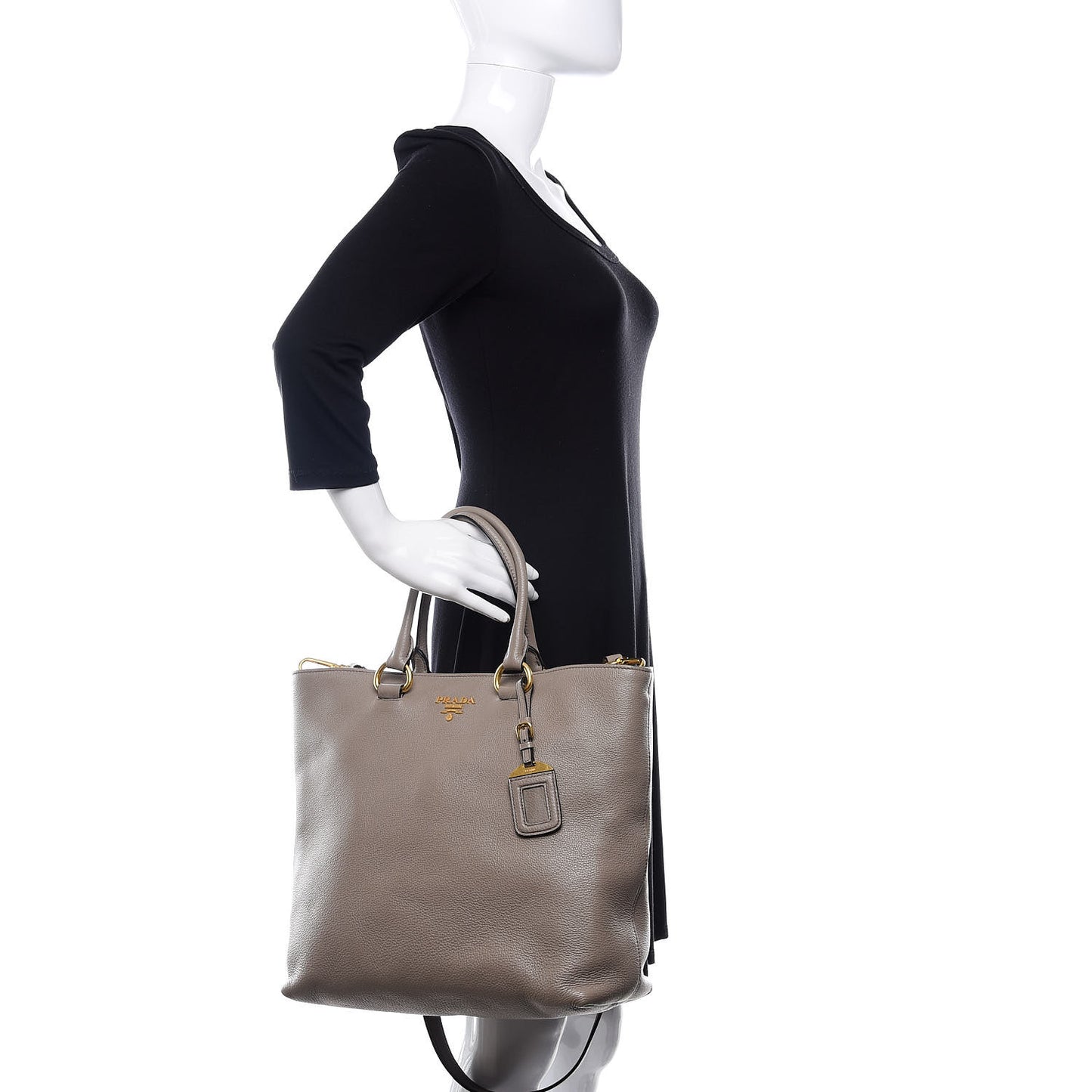 Vitello Daino Tote Argilla