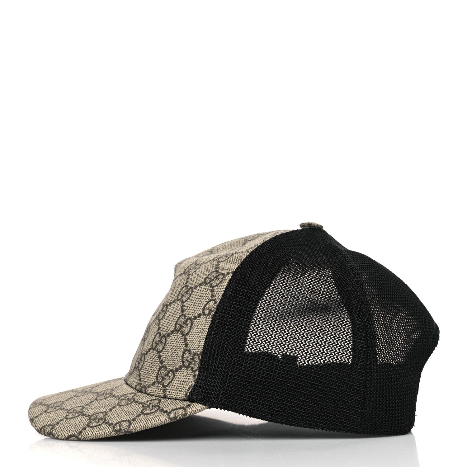 Gucci GG Supreme Monogram Baseball Hat M 58 Beige 3 of 9