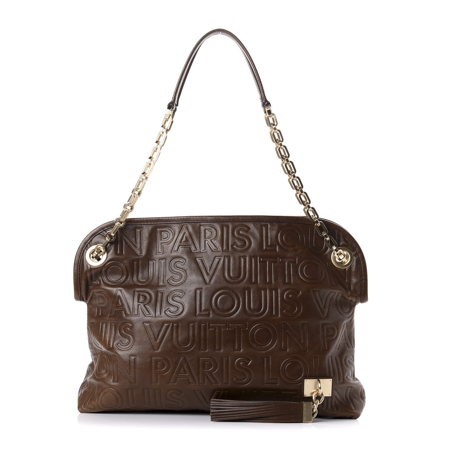 Louis Vuitton Monogram Paris Souple Whisper PM Chocolate 1 of 10
