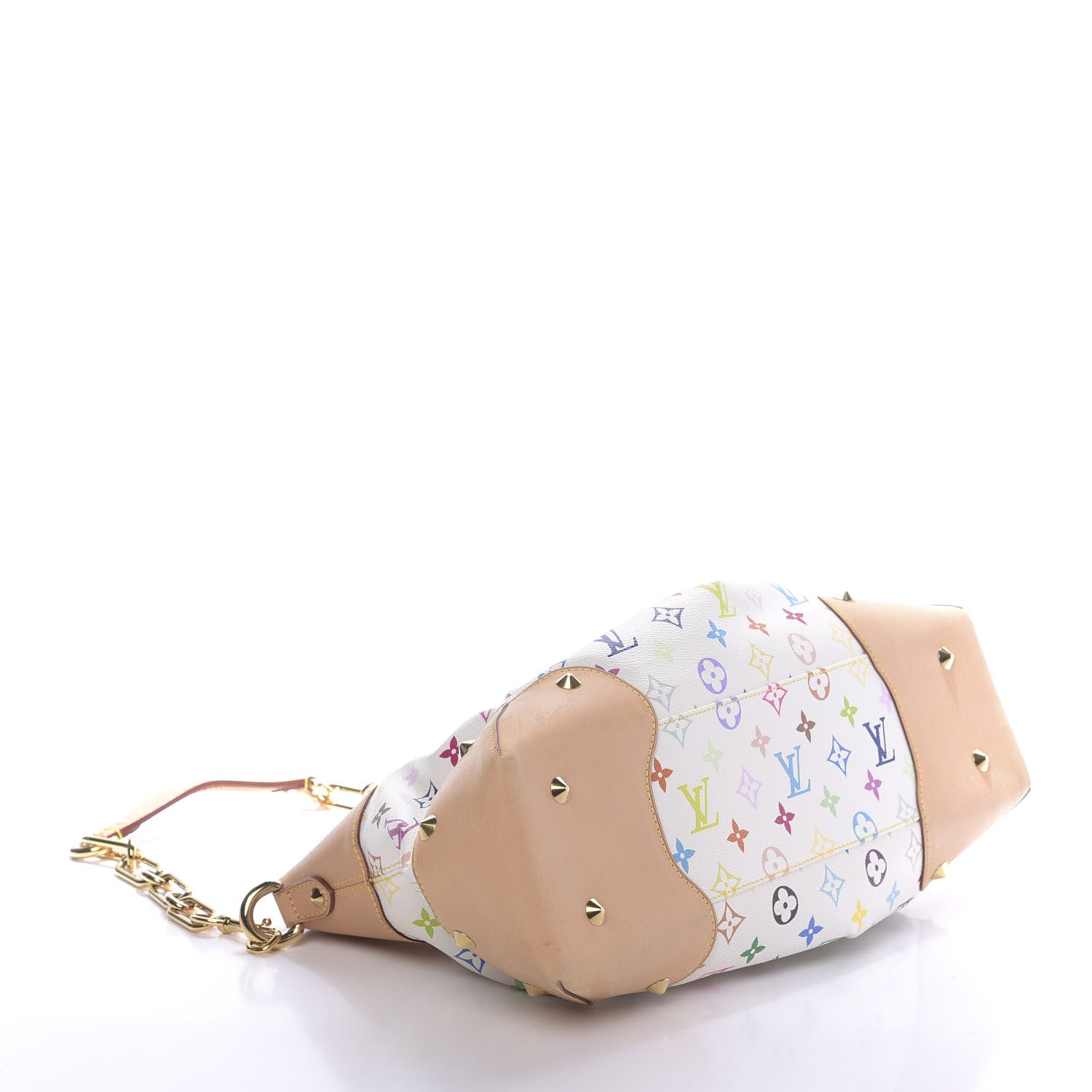 Louis Vuitton Monogram Multicolor Judy GM White 4 of 10