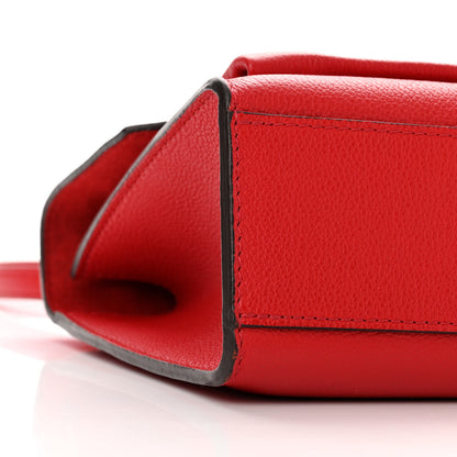 Louis Vuitton Soft Calfskin Mylockme Chain Bag BB Rubis 8 of 9